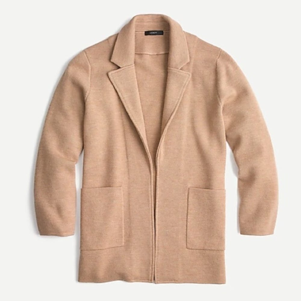 J. Crew Sophie sweater blazer